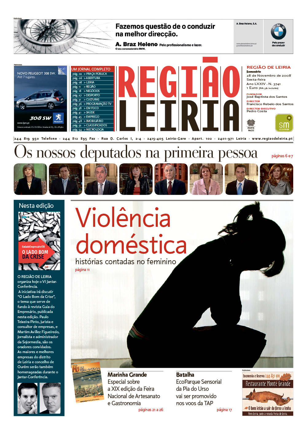 Guia do empresário de 28 novembro 2008 + Edição 3741