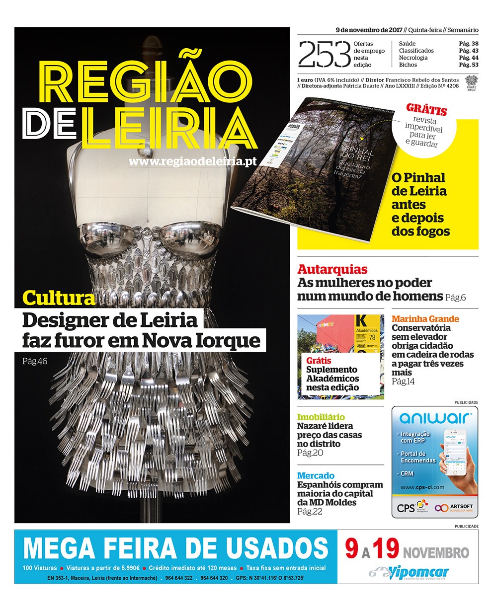 Suplemento Pinhal do Rei - fogos de 9 novembro 2017 + Edição 4208