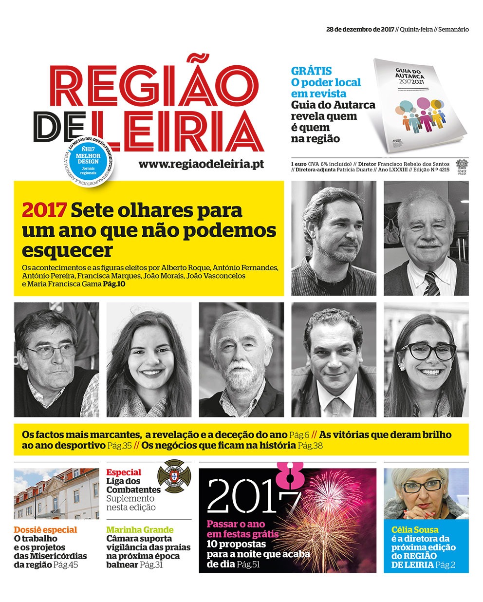 Guia do Autarca 2017-2021 de 28 dezembro 2017 + Edição 4215