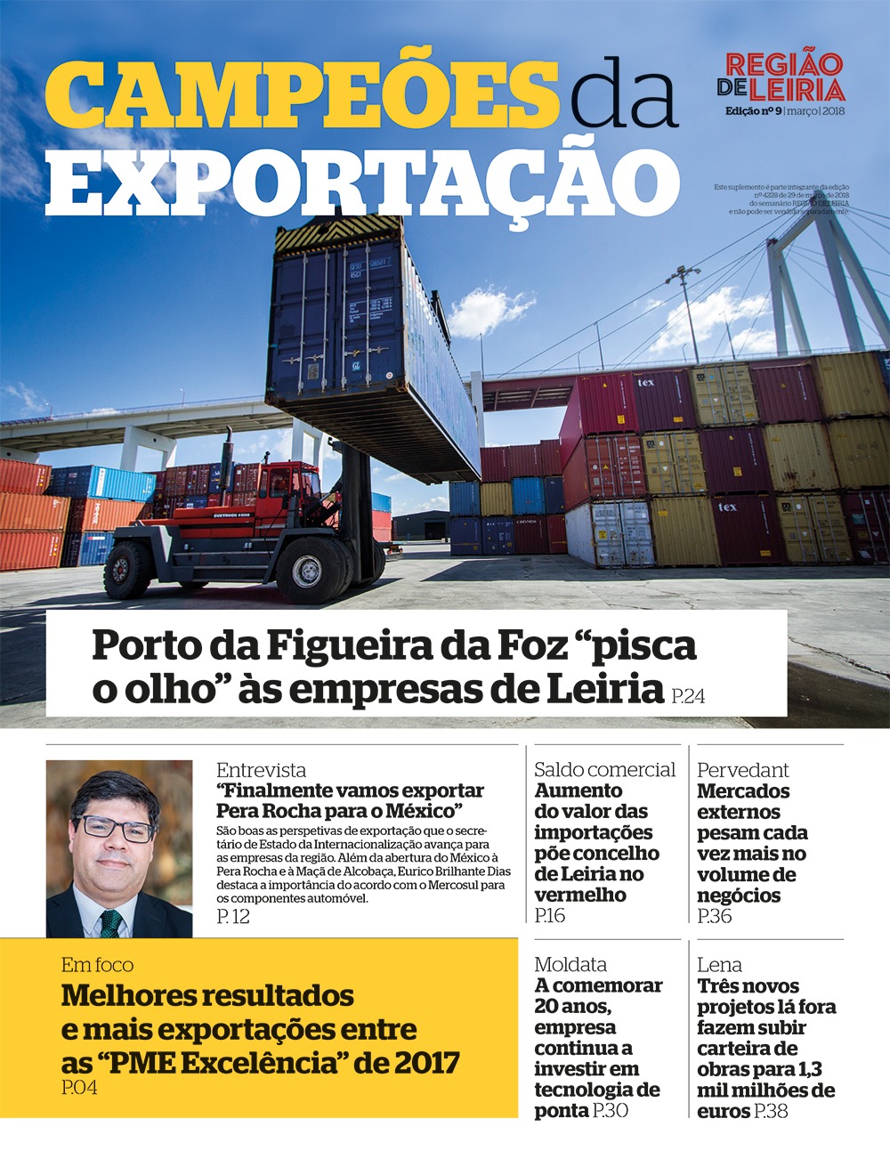 Edição 4228 de 29 de março de 2018 + Suplemento Campeões da Exportação