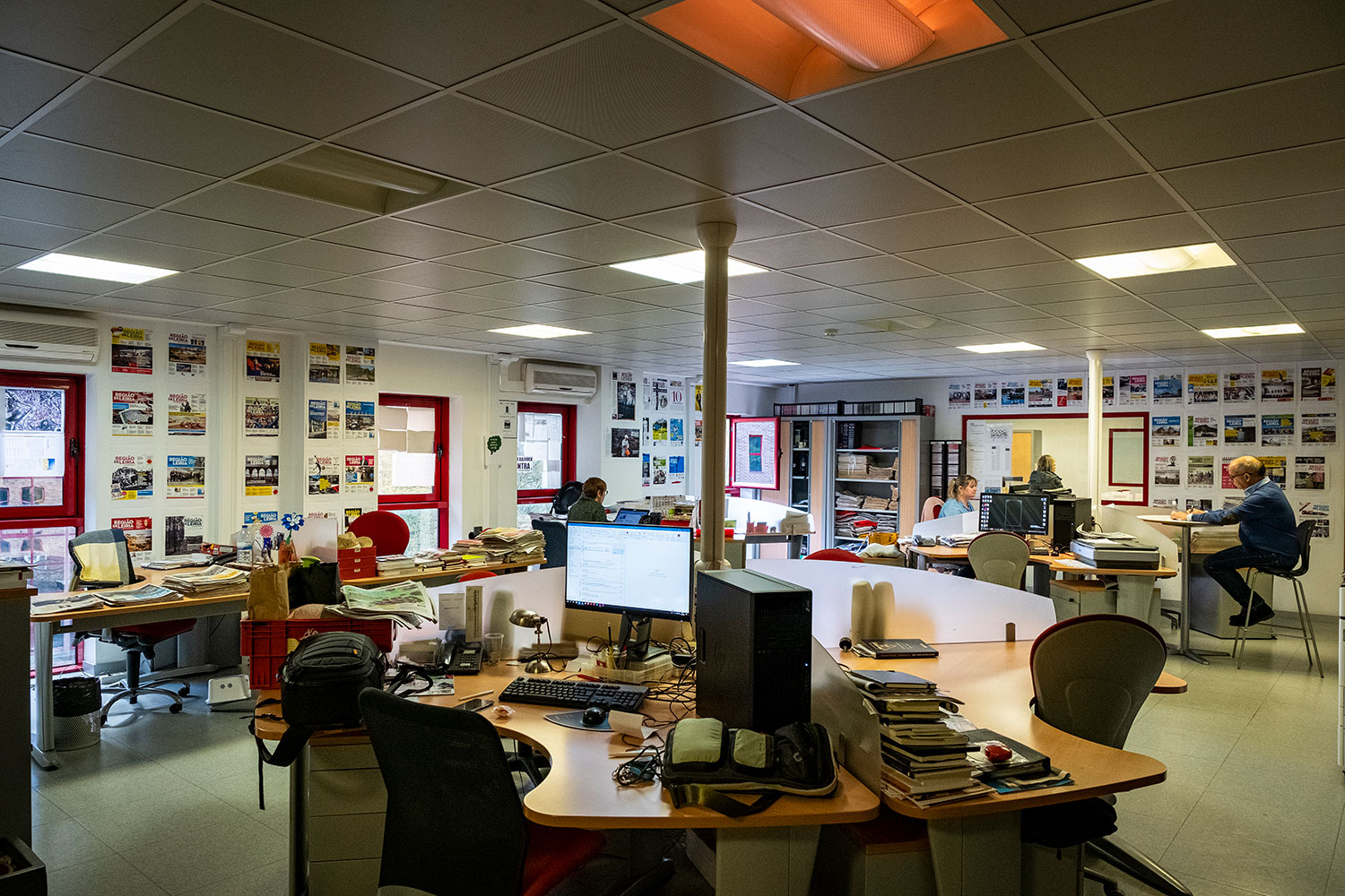 imagem das instalações do jornal região de leiria