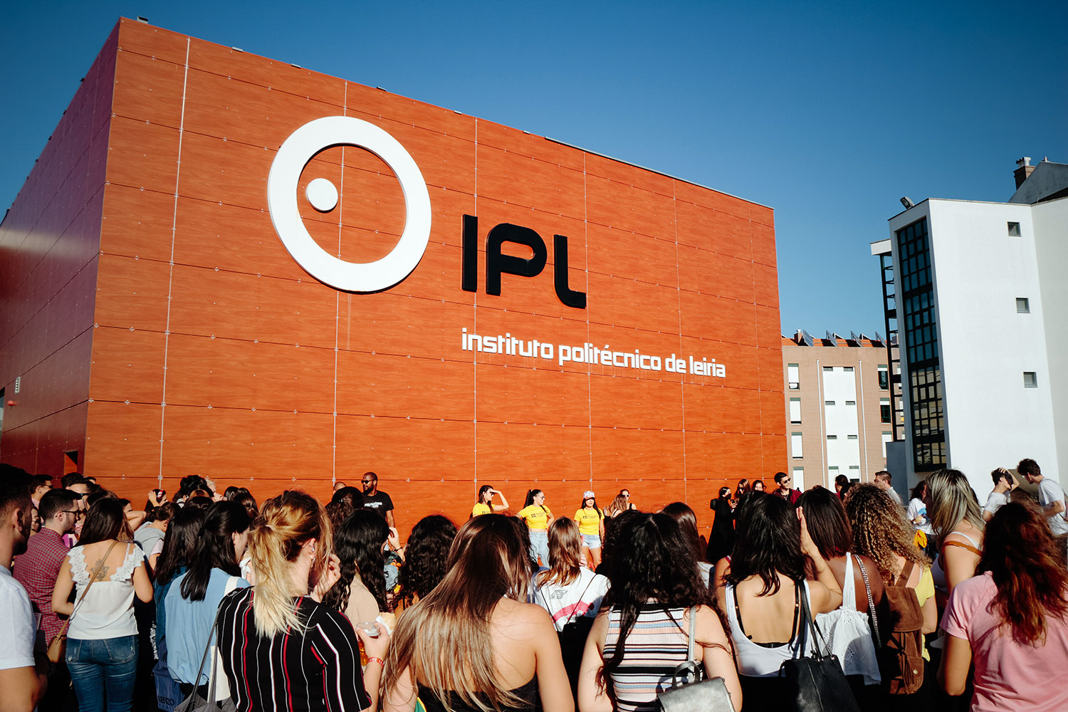 imagem do exterior do edifício dos serviços centrais do politécnico de leiria