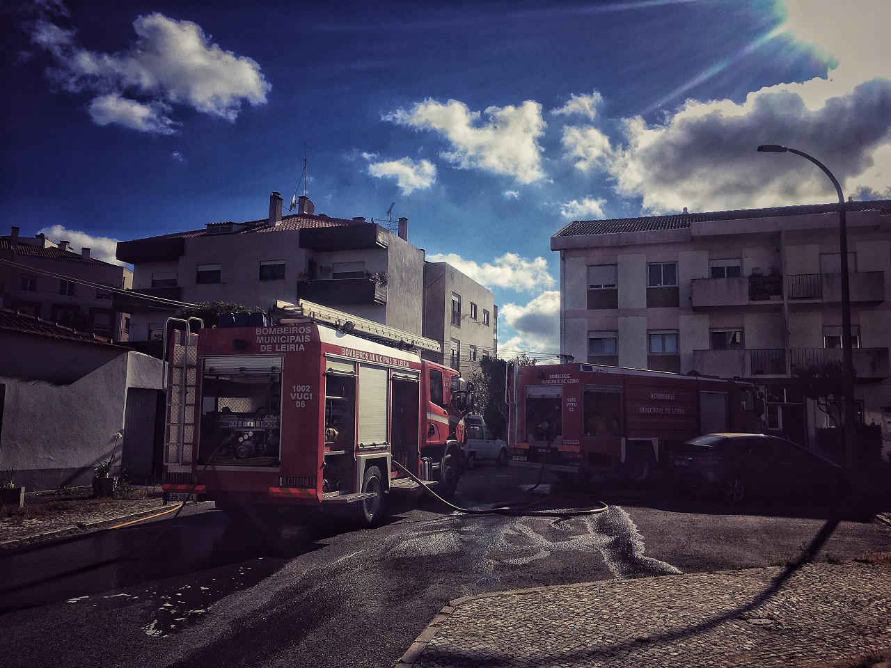 carros dos bombeiros municipais de leiria