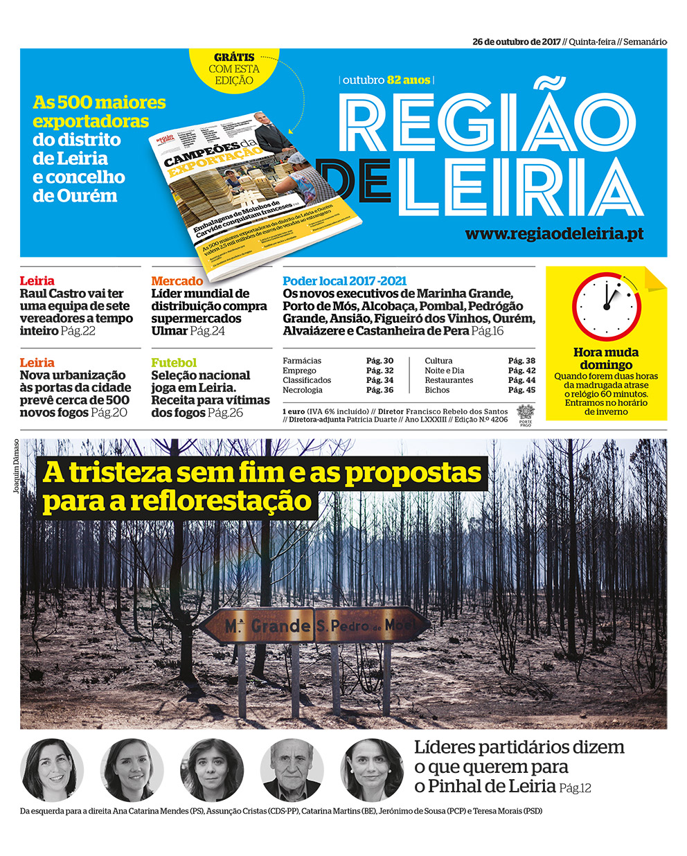 Campeões da Exportação nº 8 de 26 outubro 2017 + Edição 4206