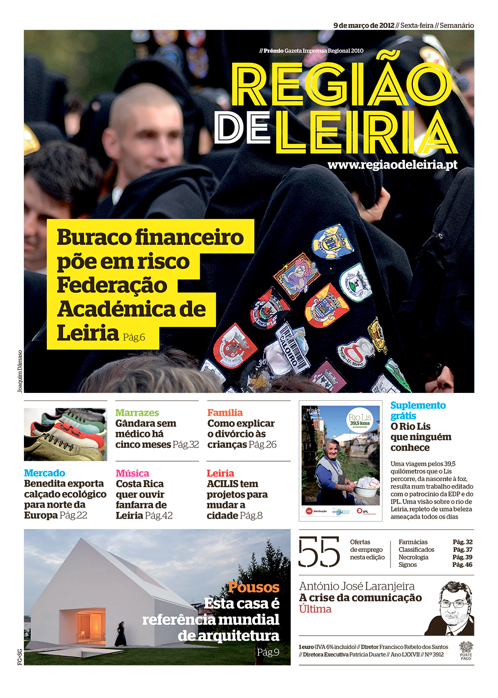 Suplemento Rio Lis de 9 março 2012 + Edição 3912
