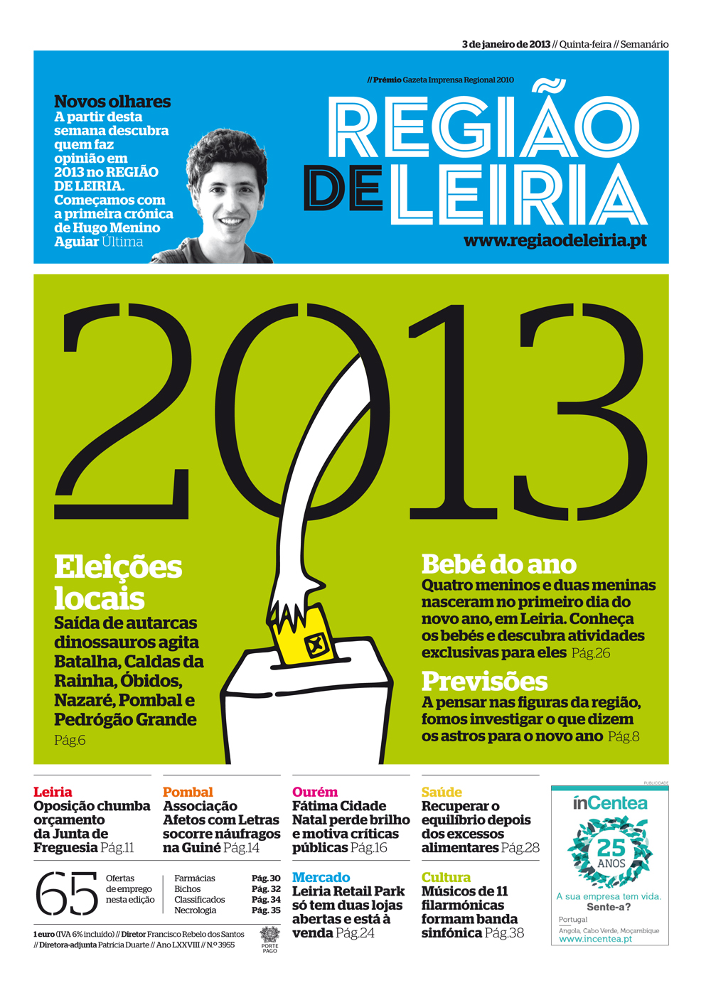 Edição 3955 de 3 janeiro 2013