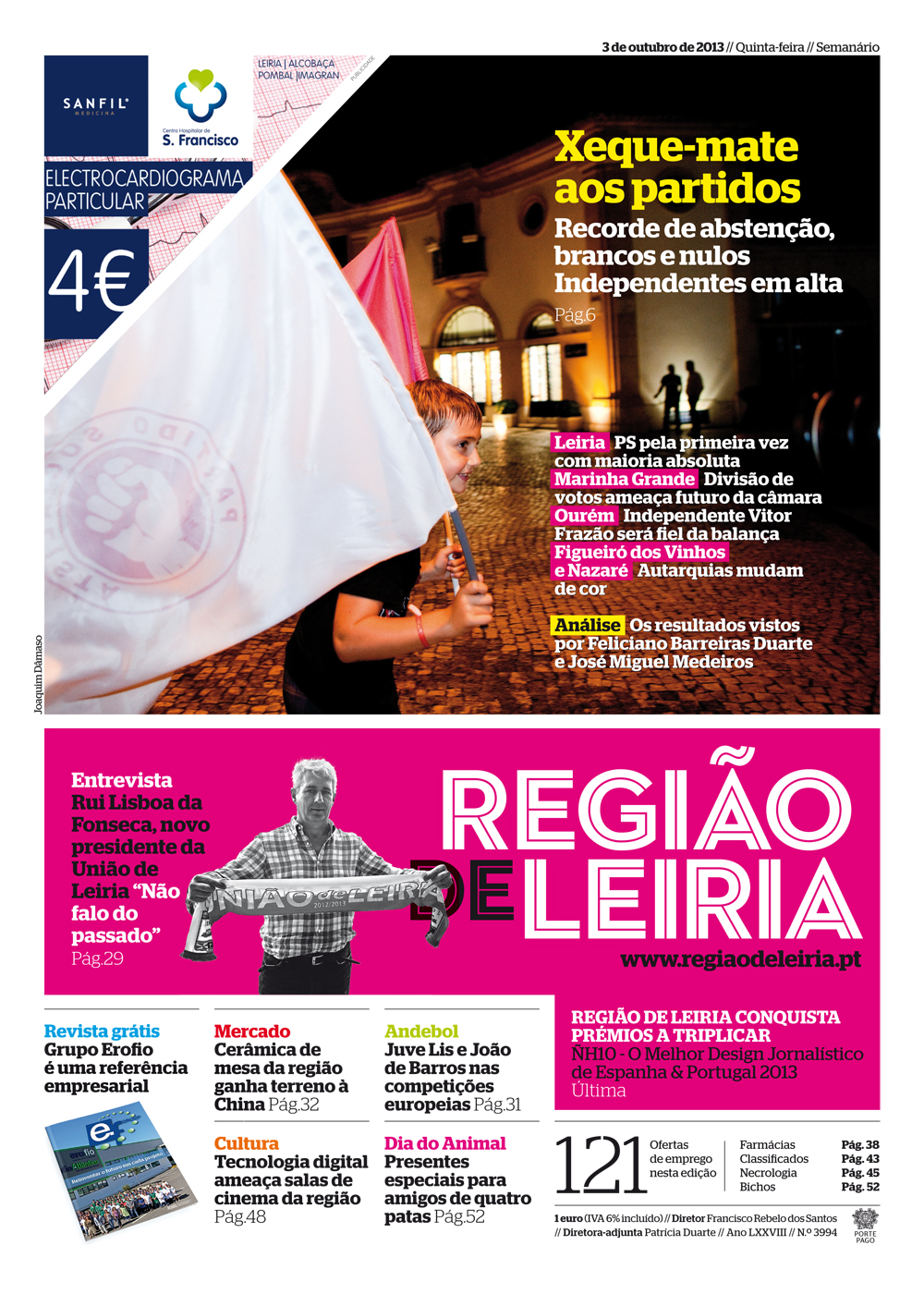 Edição 3994 de 3 outubro 2013 + Revista Erofio
