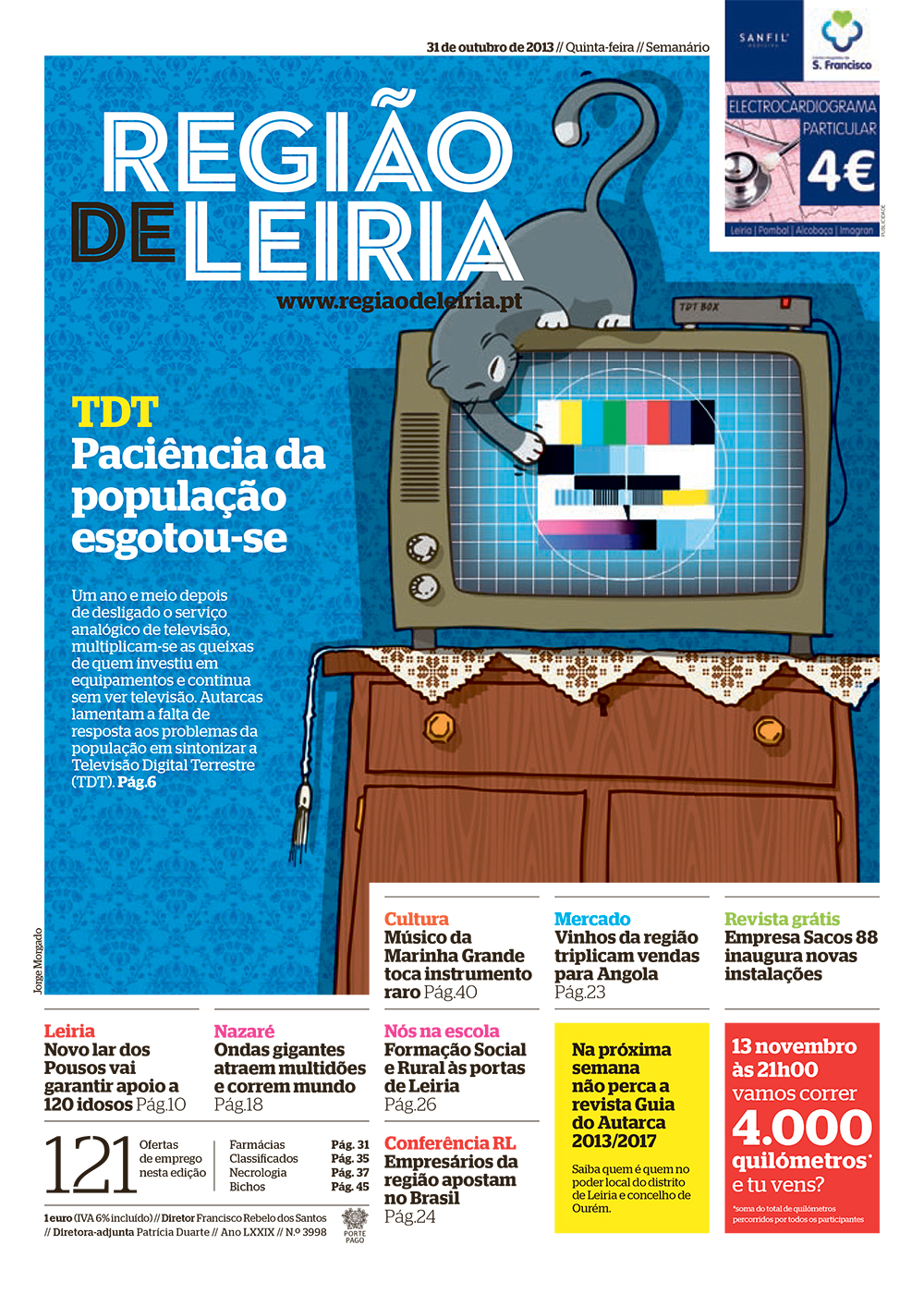 Edição 3998 de 31 outubro 2013 + Revista Sacos 88