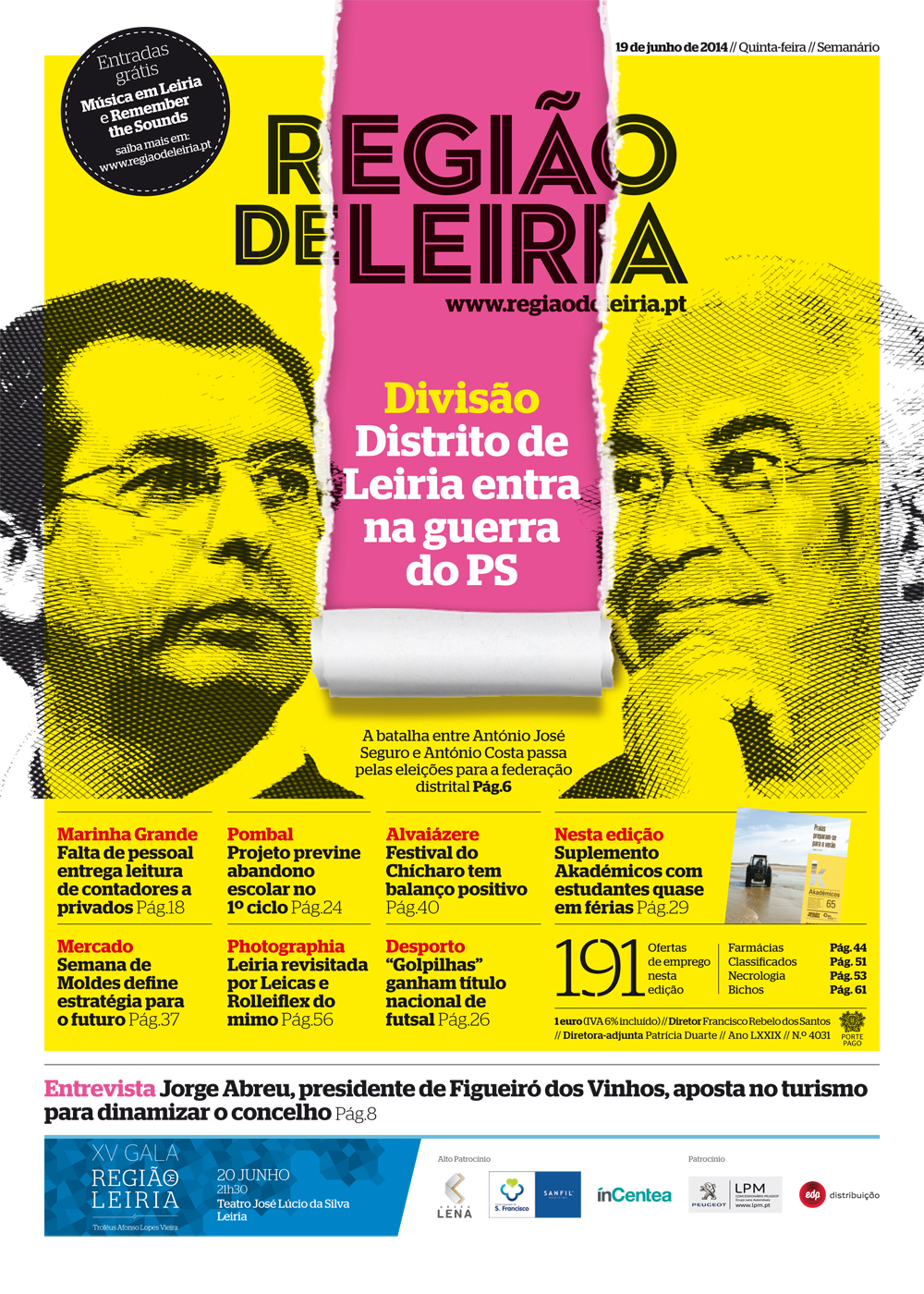 Edição 4031 de 19 junho 2014 + Suplemento Akadémicos