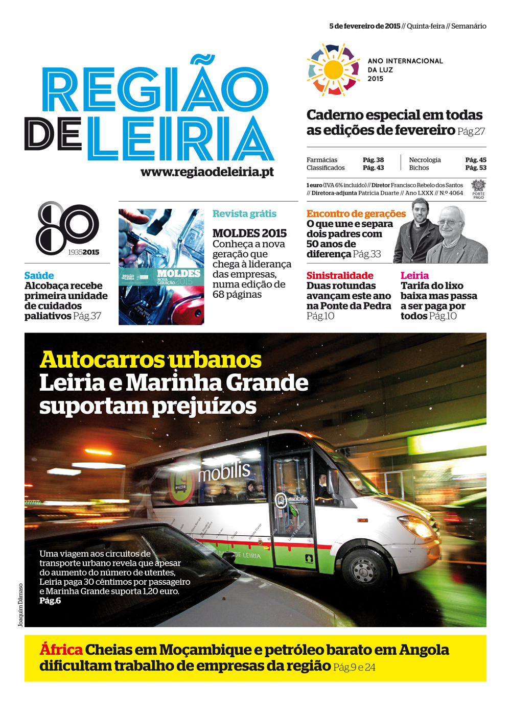 Moldes e Plásticos de 5 fevereiro 2015 + Edição 4064