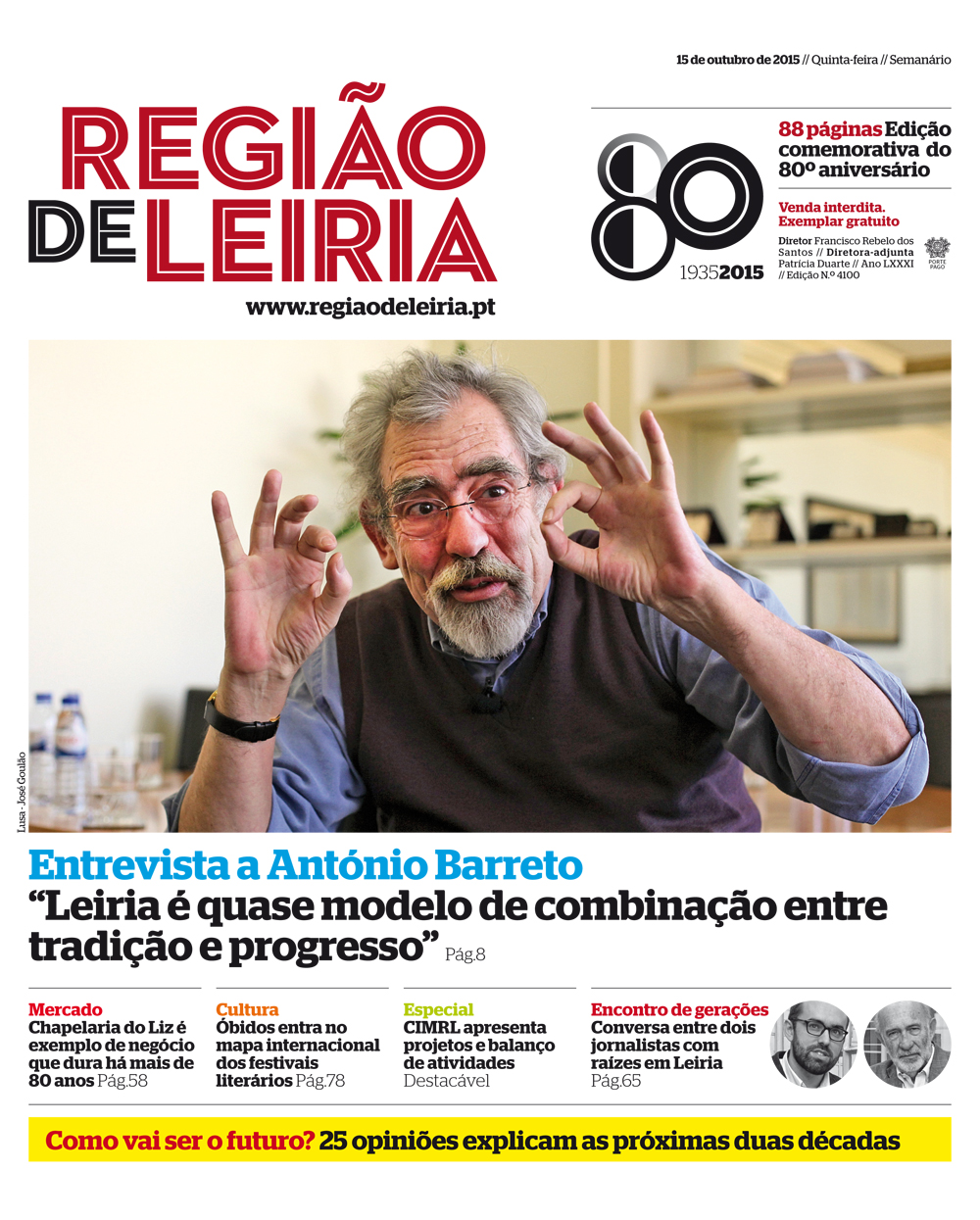 Edição 4100 de 15 outubro 2015 + Suplemento CIMRL