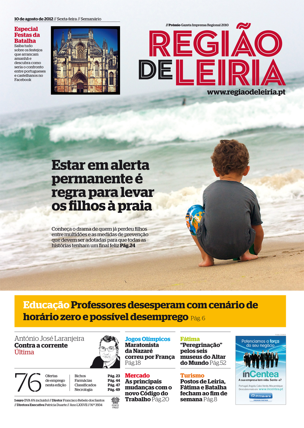 Edição 3934 de 10 agosto 2012