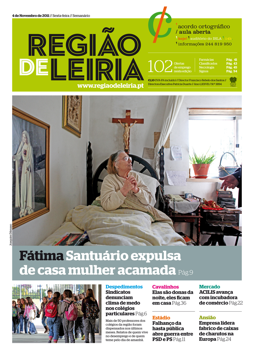 Edição 3894 de 4 novembro 2011