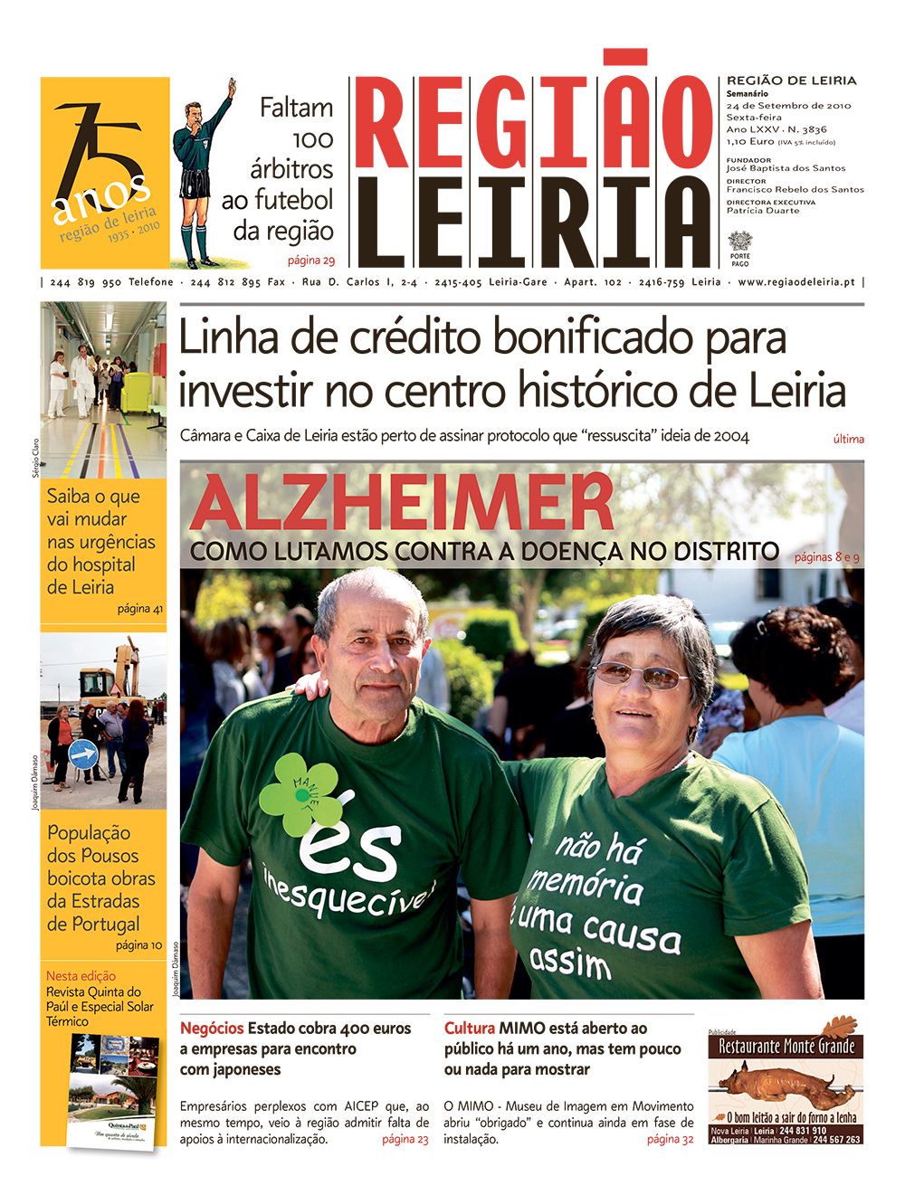 Edição 3836 de 24 setembro 2010 + Revista Quinta do Paul