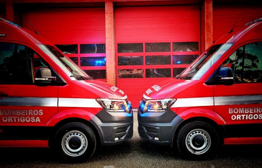 Bombeiros da Ortigosa (Foto de André Moital)