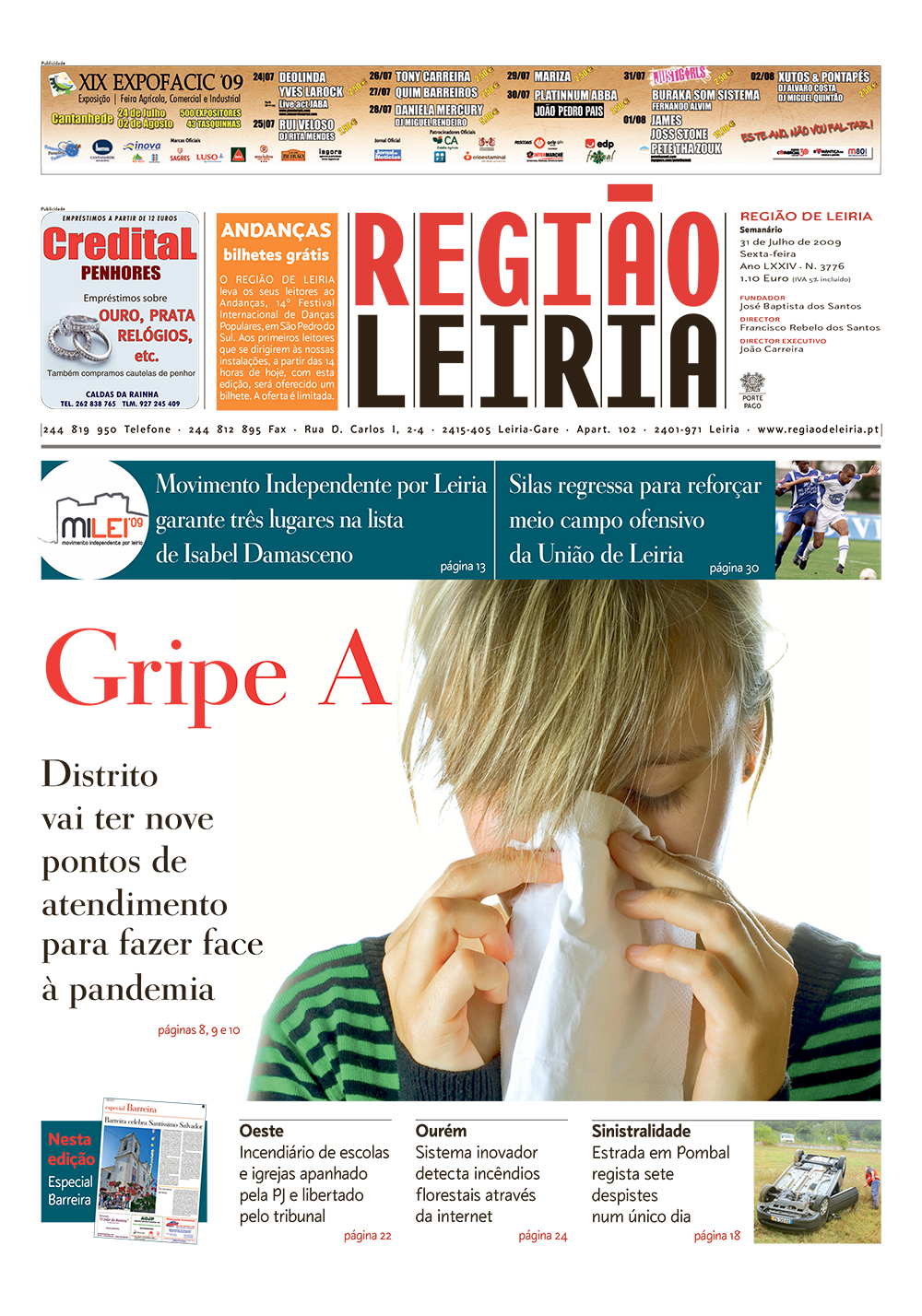 Edição 3776 de 31 julho 2009