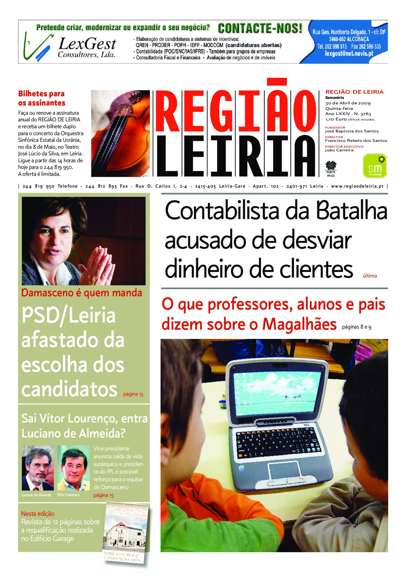 Edição 3763 de 30 abril 2009 + Revista Edifício Garage
