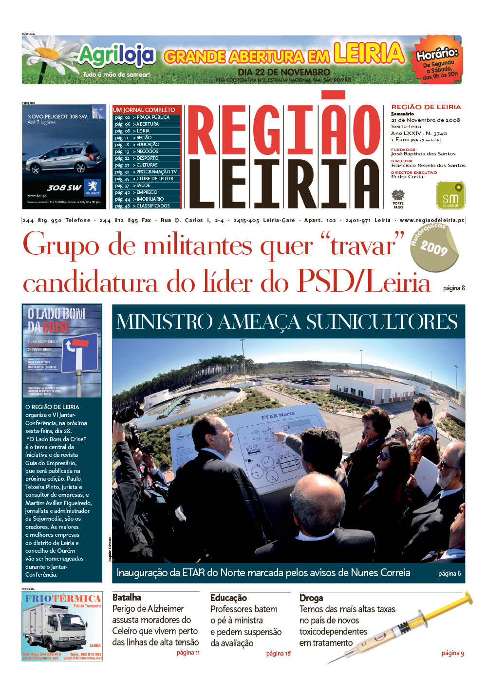 Edição 3740 de 21 novembro 2008