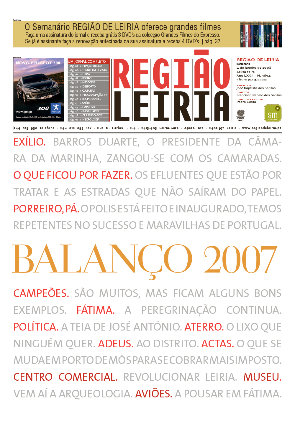 Edição 3694 de 4 janeiro 2008