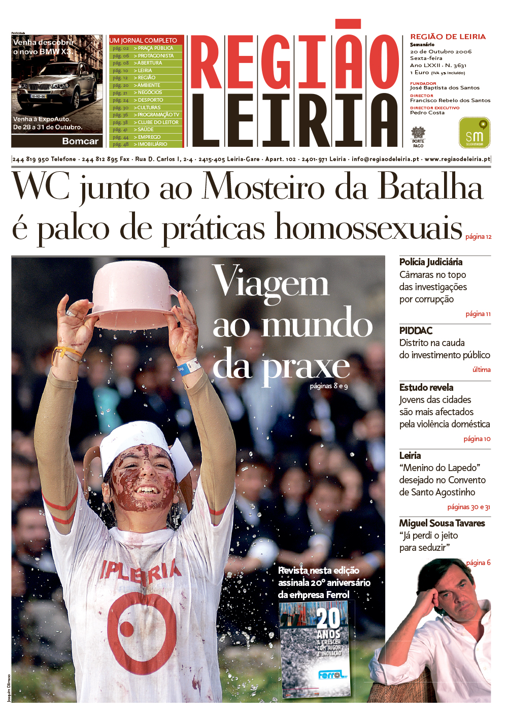 Edição 3631 de 20 outubro 2006 + Revista Ferrol