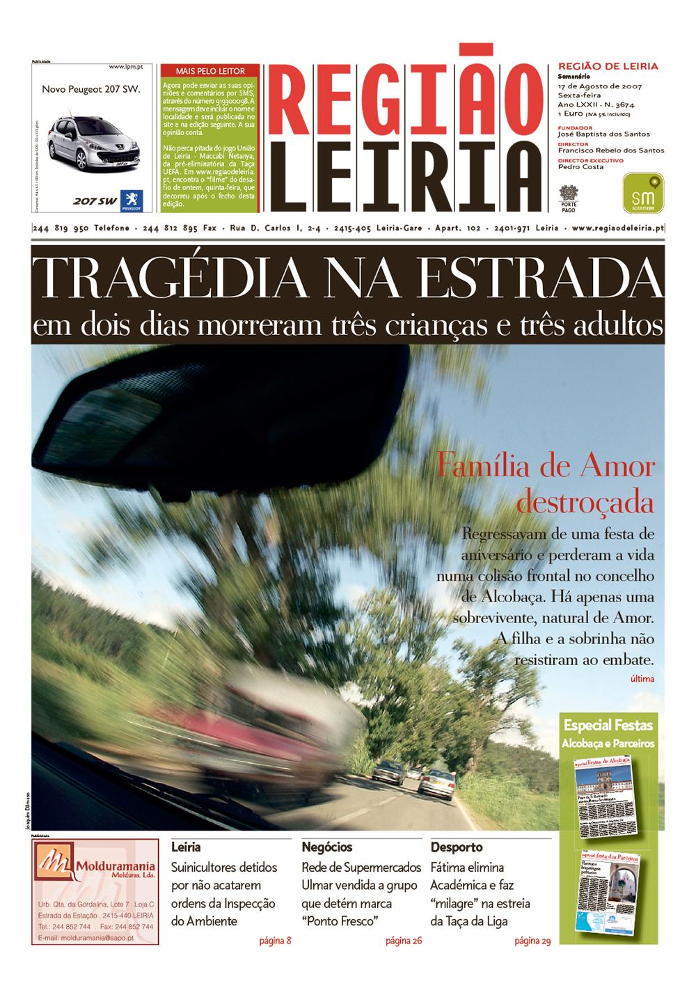 Edição 3674 de 17 agosto 2007