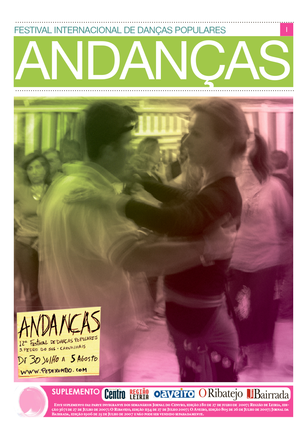 Edição 3671 de 27 julho 2007 + Suplemento Andanças