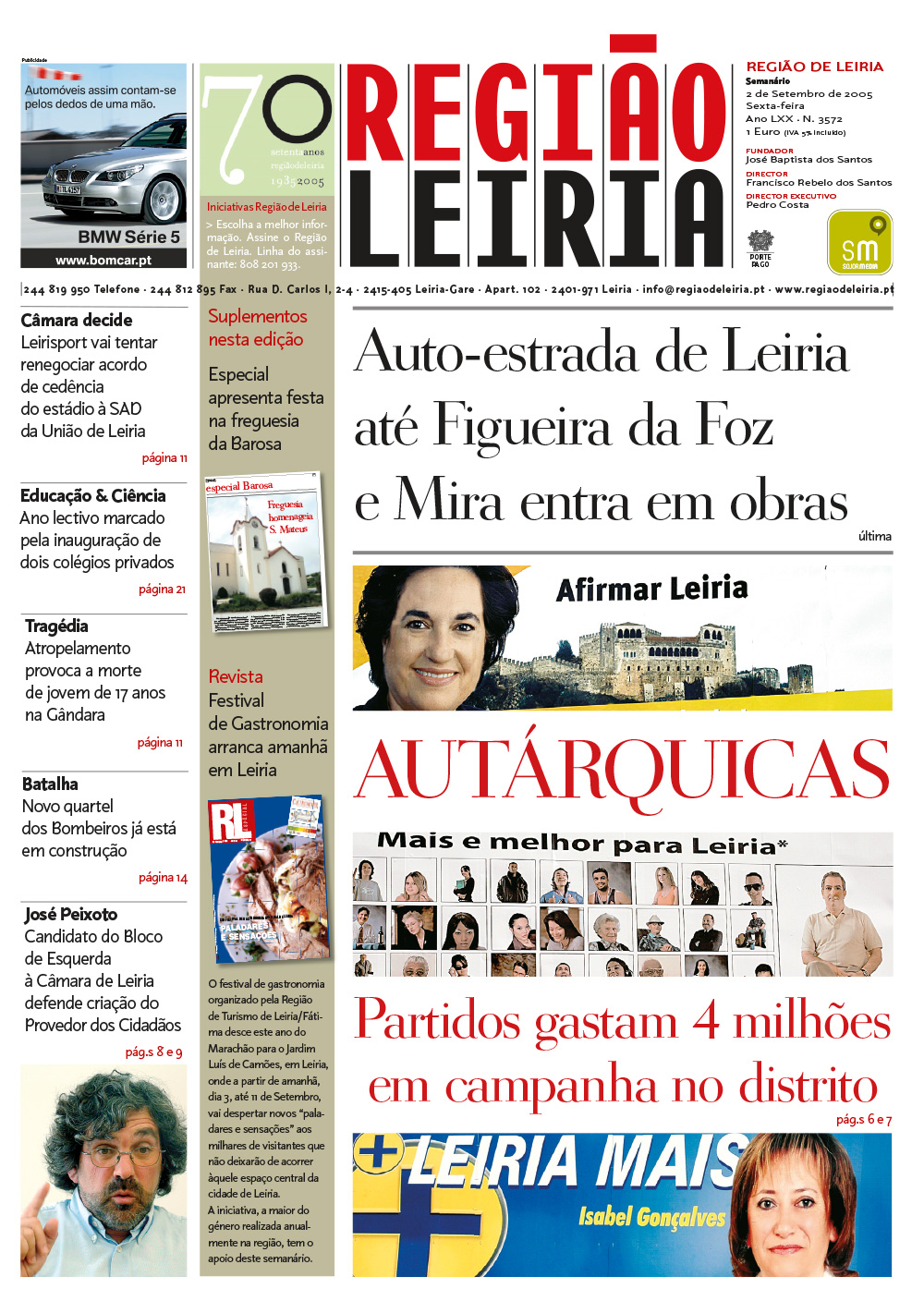 Edição 3572 de 2 setembro 2005 + Revista RL