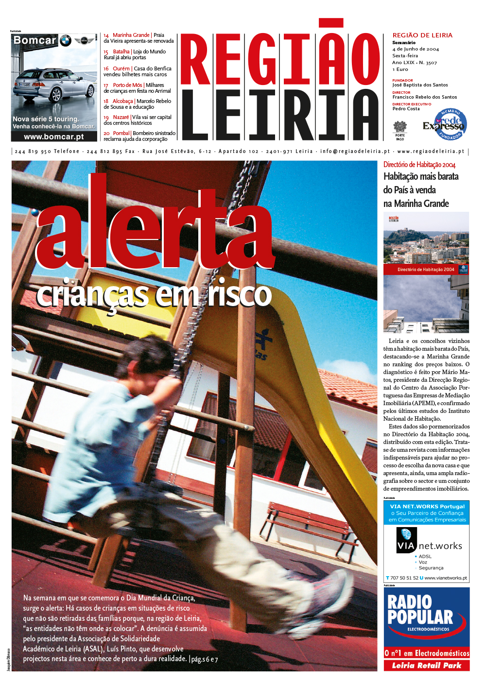 Edição 3507 de 4 junho 2004 + Revista Diretório da Habitação