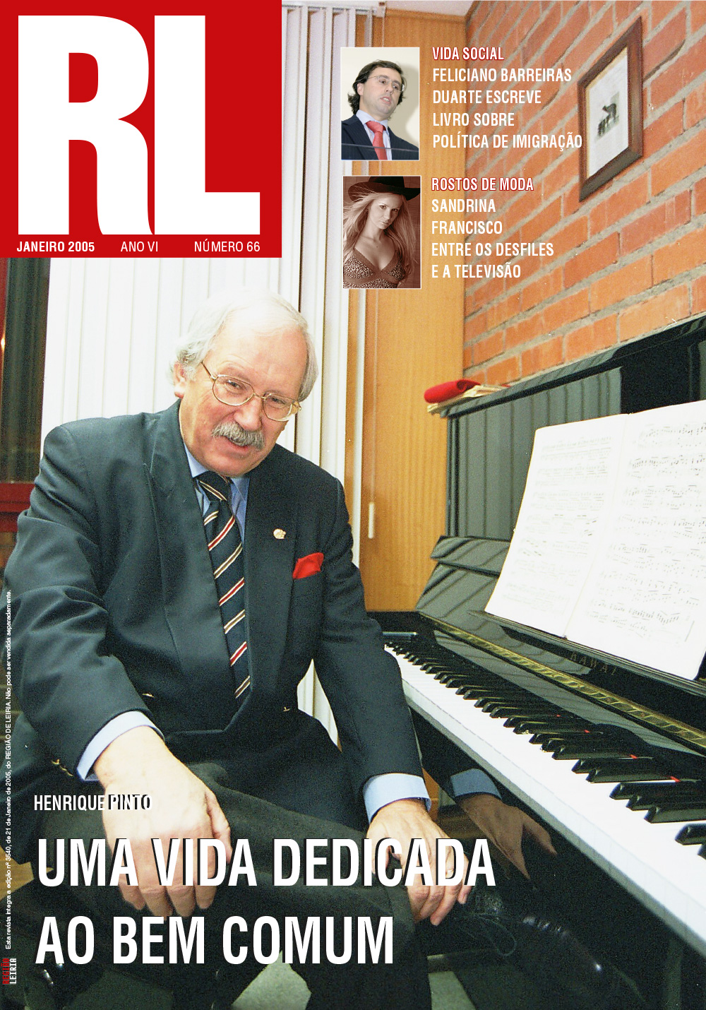 Revista RL de 21 janeiro 2005 + Edição 3540 + Suplemento Vila de Vilar dos Prazeres