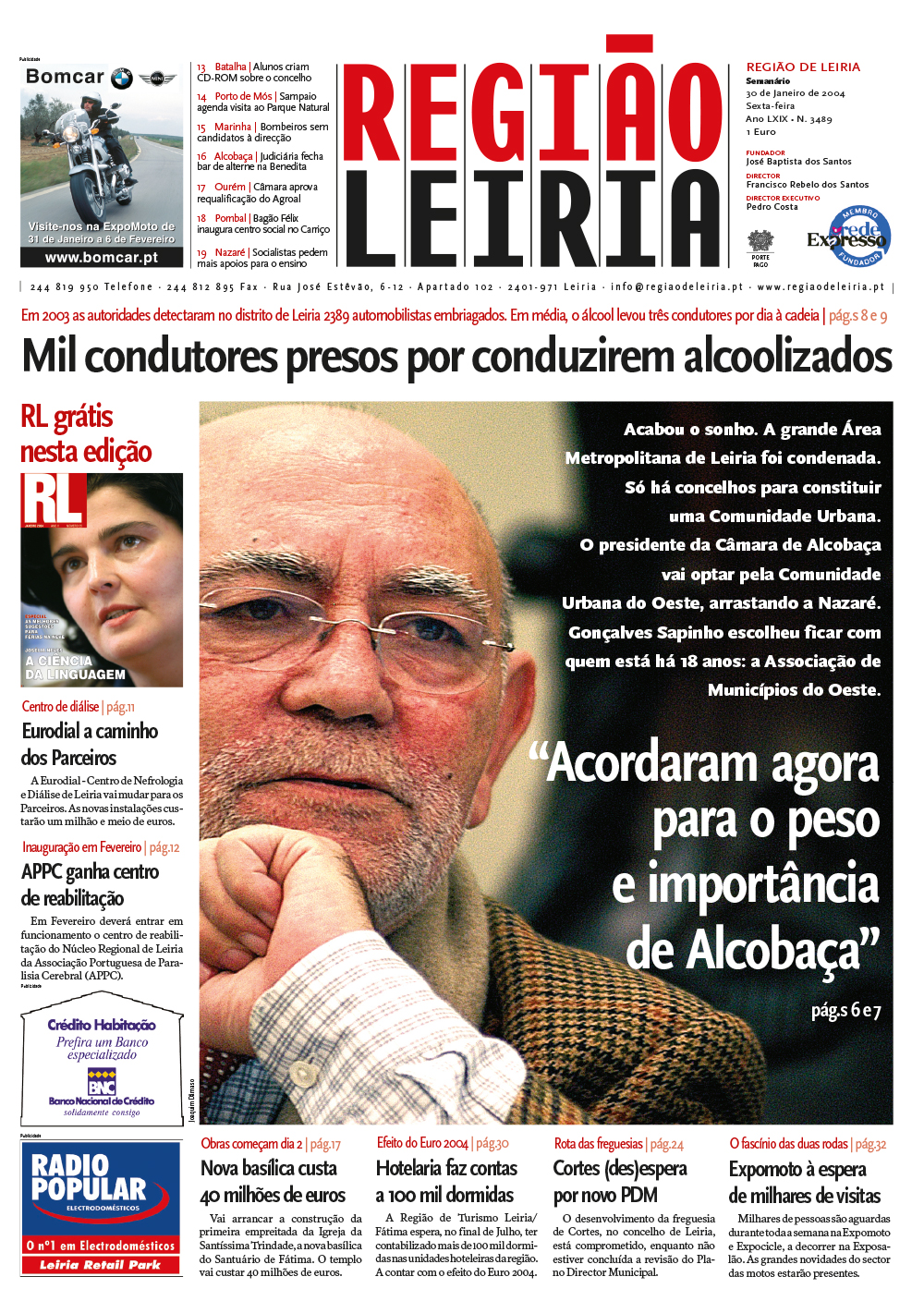 Edição 3489 de 30 janeiro 2004 + Revista RL