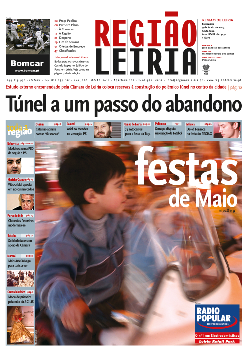 Edição 3451 de 9 maio 2003