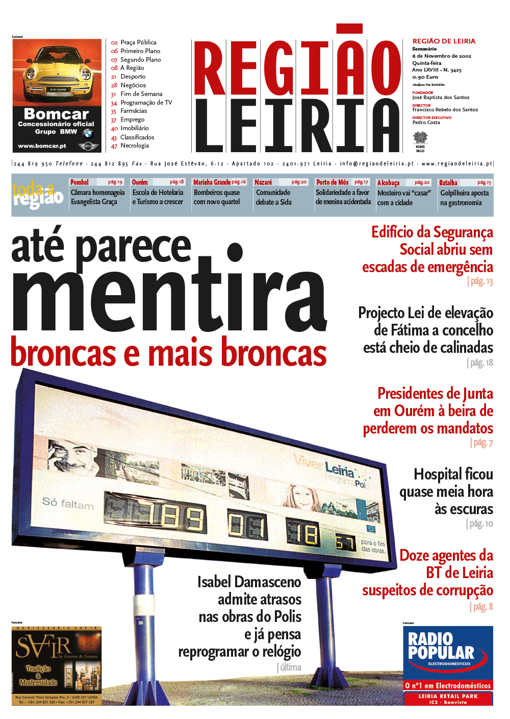 Edição 3425 de 8 novembro 2002
