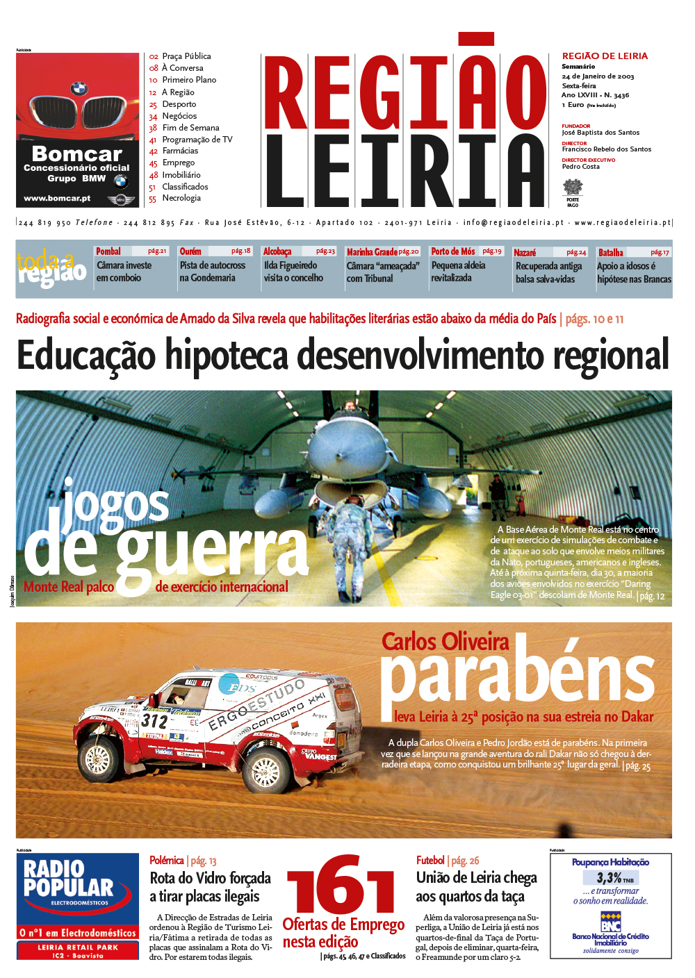 Edição 3436 de 24 janeiro 2003