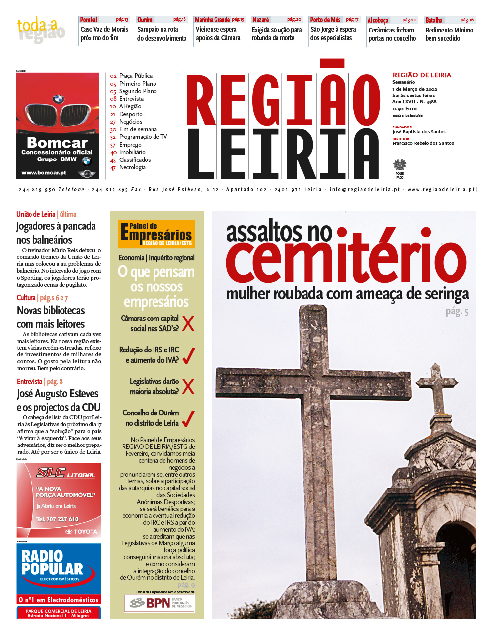 Edição 3388 de 1 março 2002