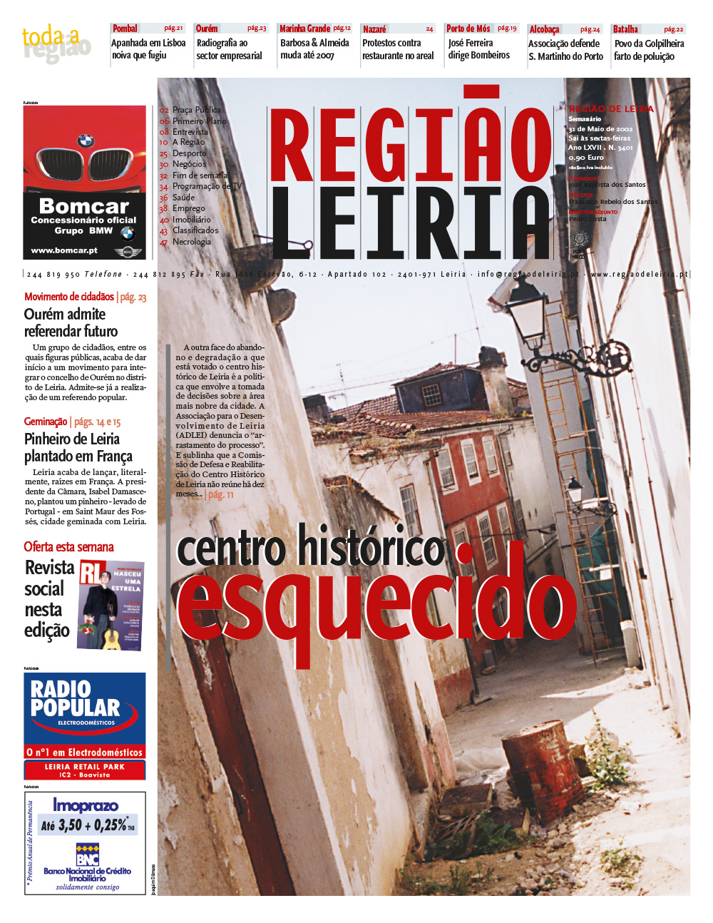 Edição 3401 de 31 maio 2002 + Revista RL