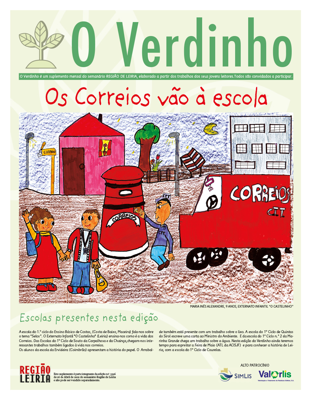 Edição 3396 de 26 abril 2002 + Suplemento O Verdinho