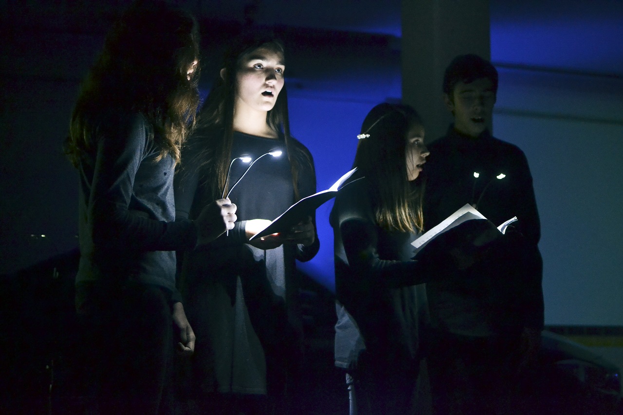 imagem de alunos samp numa das edições anteriores do cinematemusicas