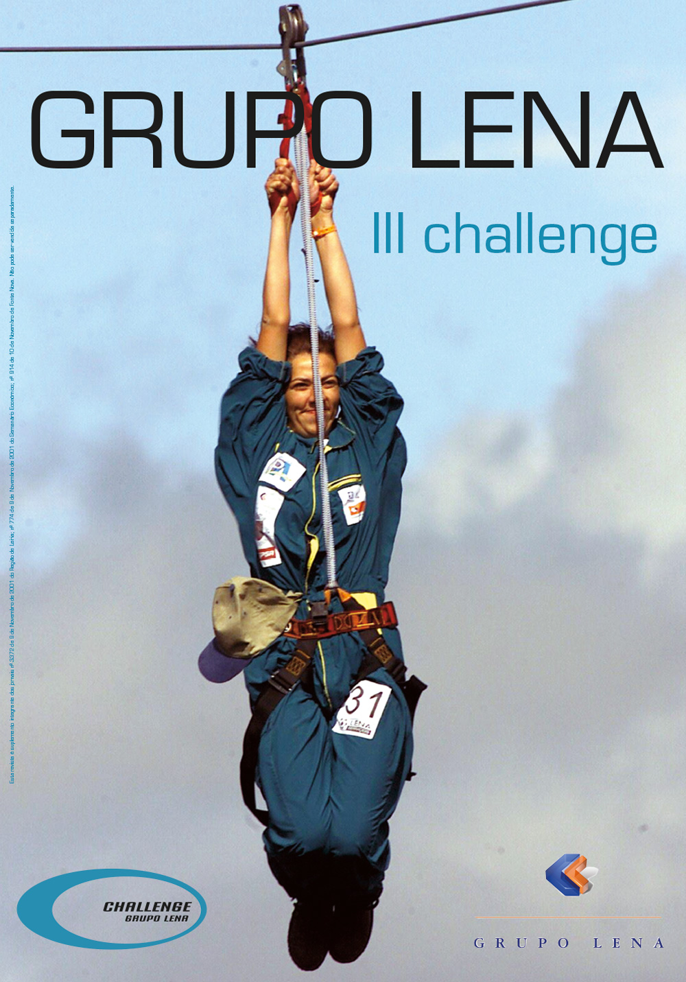 Edição 3372 de 9 novembro 2001 + Revistas RL e Challenge Grupo Lena