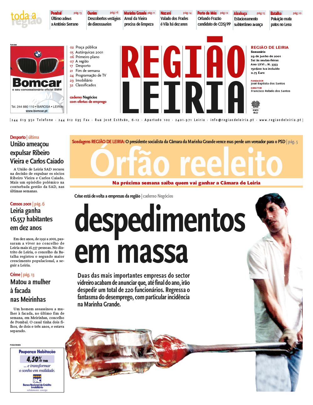 Edição 3353 de 29 junho 2001