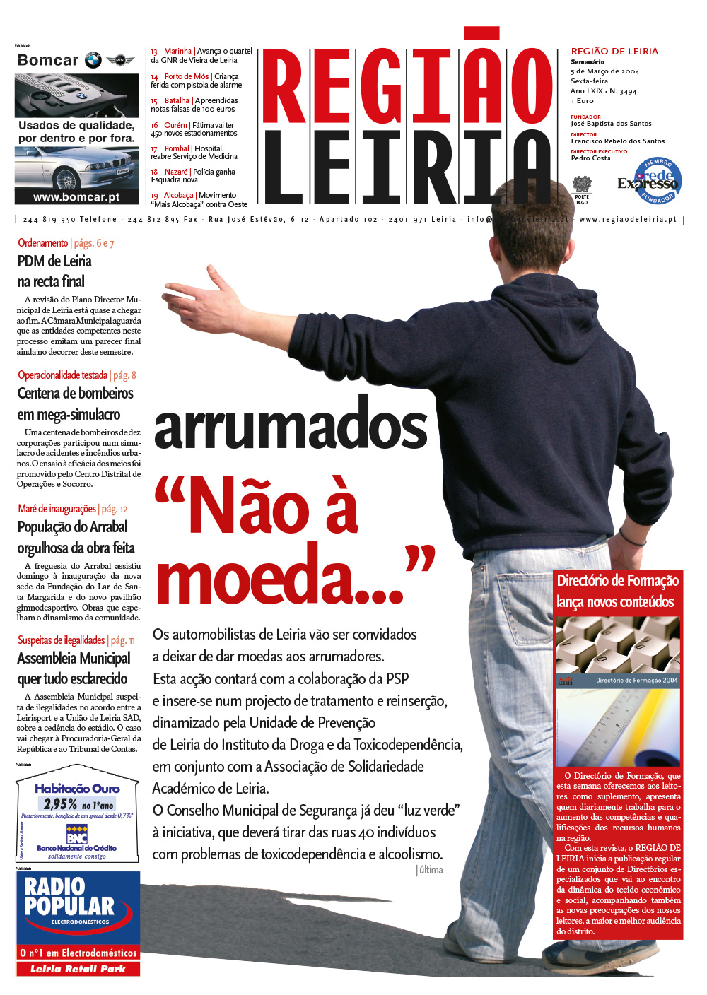 Edição 3494 de 5 março 2004 + Revista Diretório de Formação