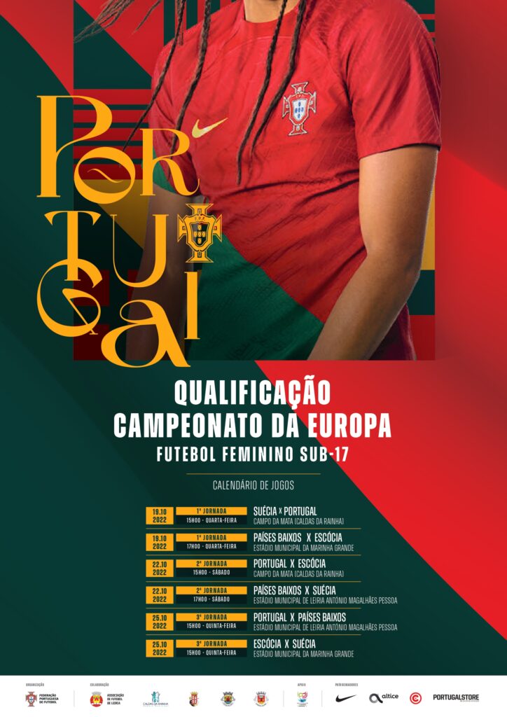 Sub-17: Portugal segue em frente no apuramento para o Europeu