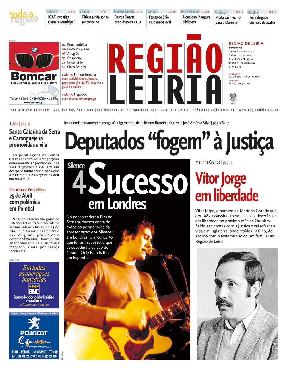 Edição 3344 de 27 abril 2001