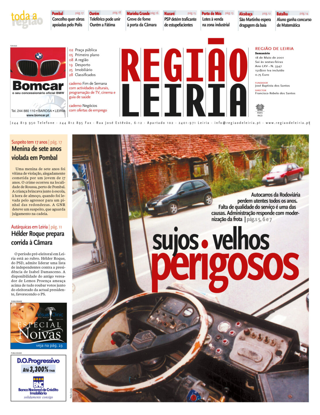 Edição 3347 de 18 maio 2001