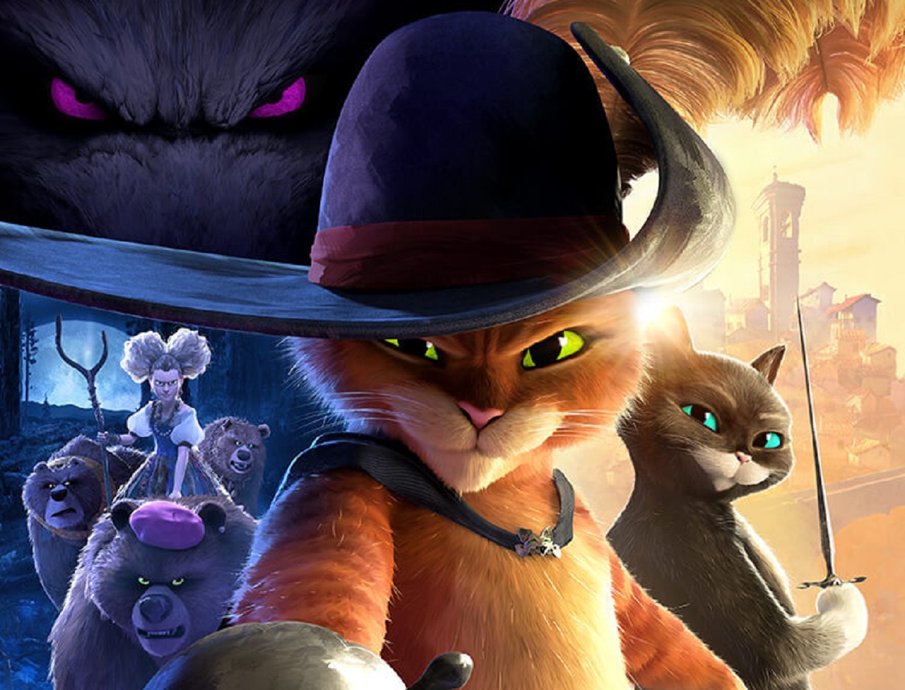 Foto do cartaz do filme O Gato das Botas