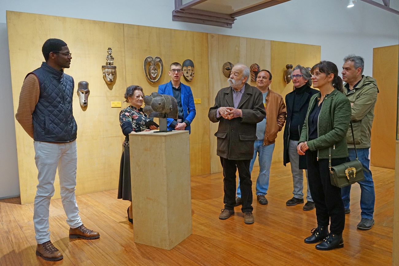 Inauguração da exposição Arte Negra