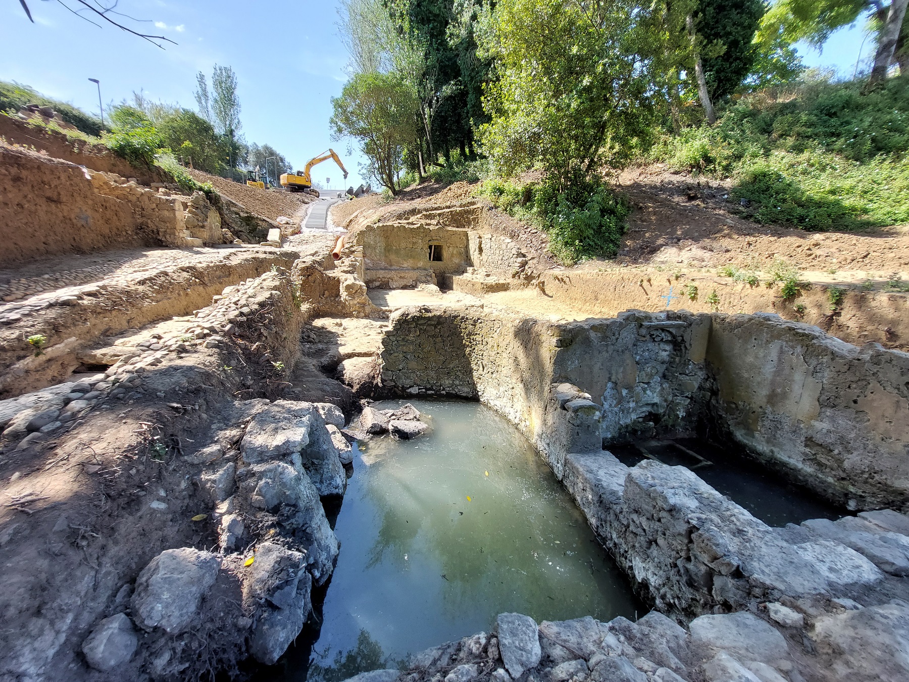 Resultado dos trabalhos arqueológicos na Fonte do Pocinho, em Leiria