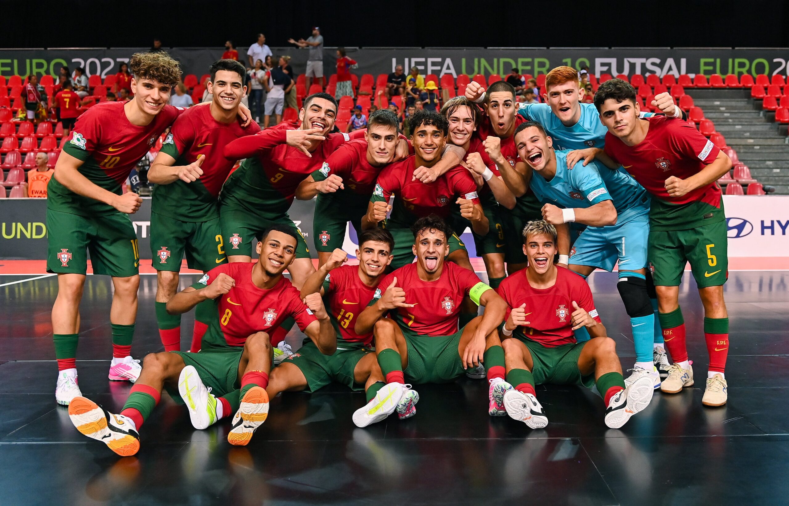 Seleção Sub-21 Futsal - Ficha de Jogo e golos