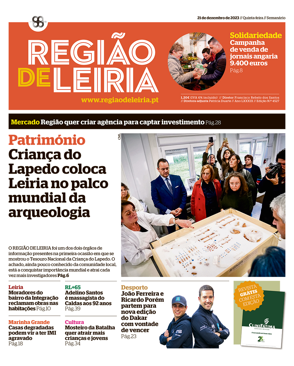 Revista Clinifátima de 21 dezembro 2023 + Edição 4527