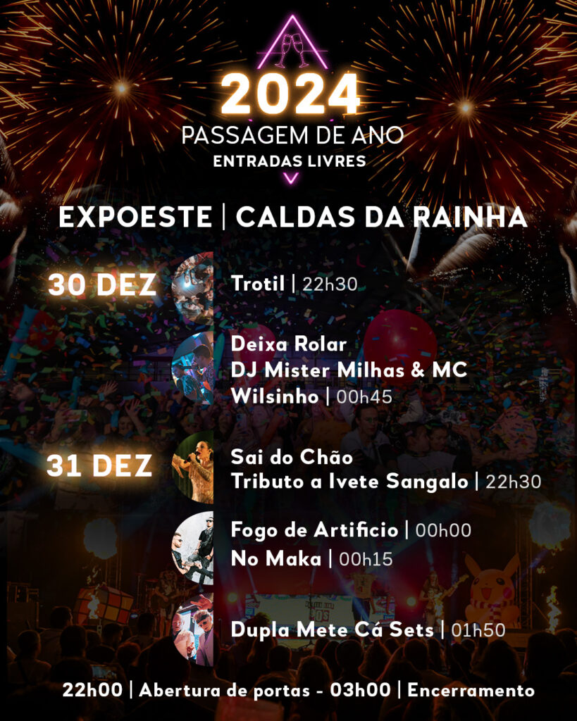 CANCELADO // Concerto de Passagem de Ano com a banda Xeques Orquestra e  Fogo de Artifício