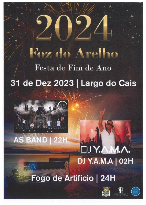 CANCELADO // Concerto de Passagem de Ano com a banda Xeques Orquestra e  Fogo de Artifício